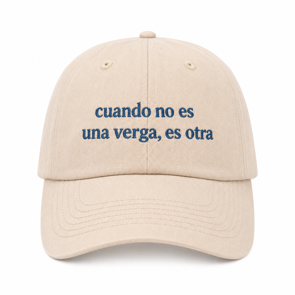 Cuando no es una verga, es otra